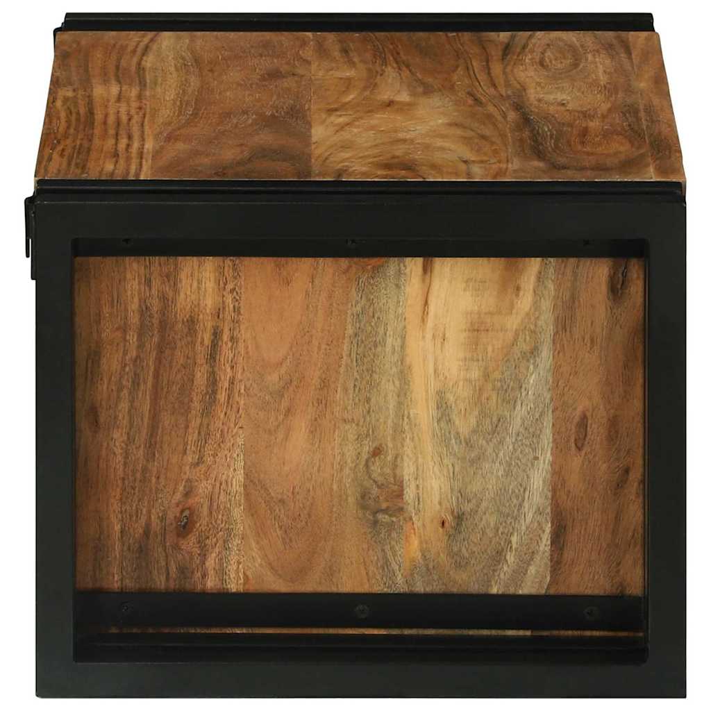 Étagère à vin 2 pc 46 x 35 x 27,5 cm Bois d'Acacia Massif - XIOS