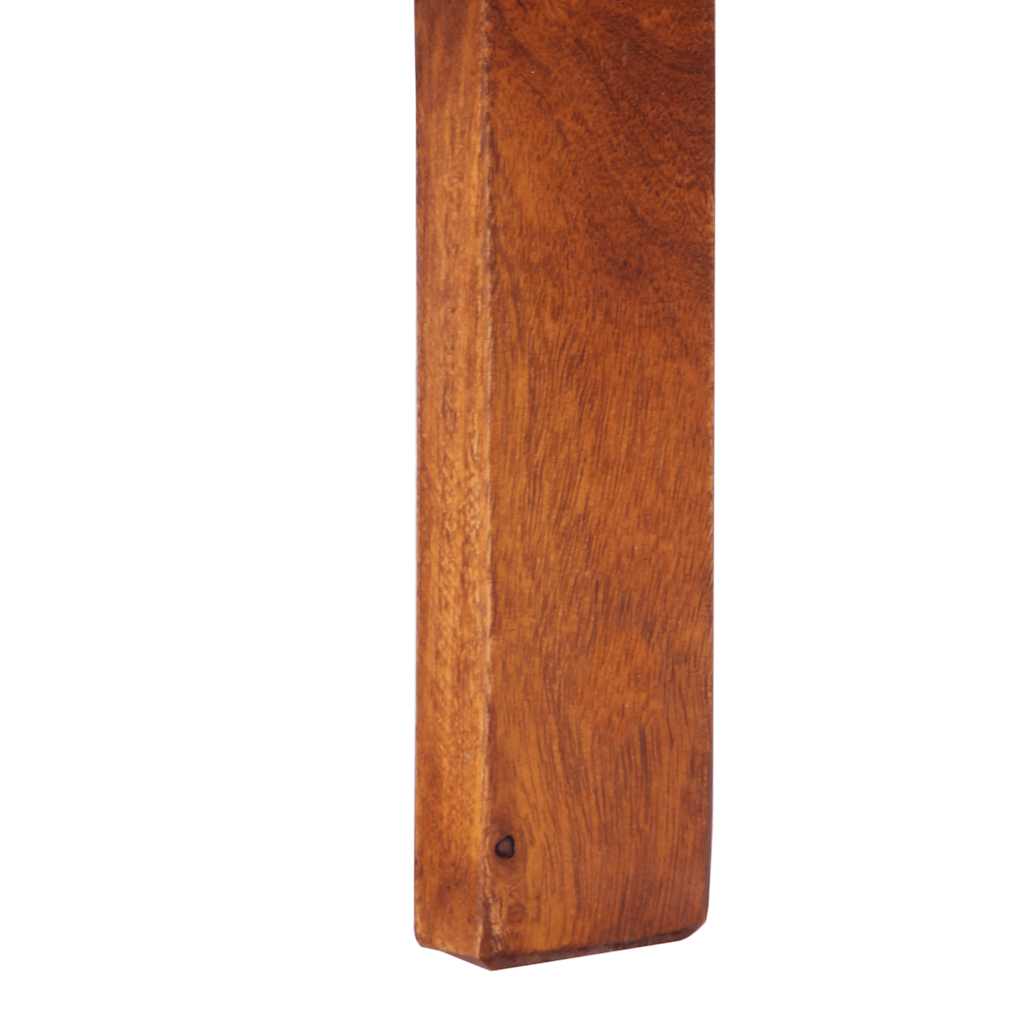 Table de chevet 40x40x36 cm bois d'acacia massif - XIOS