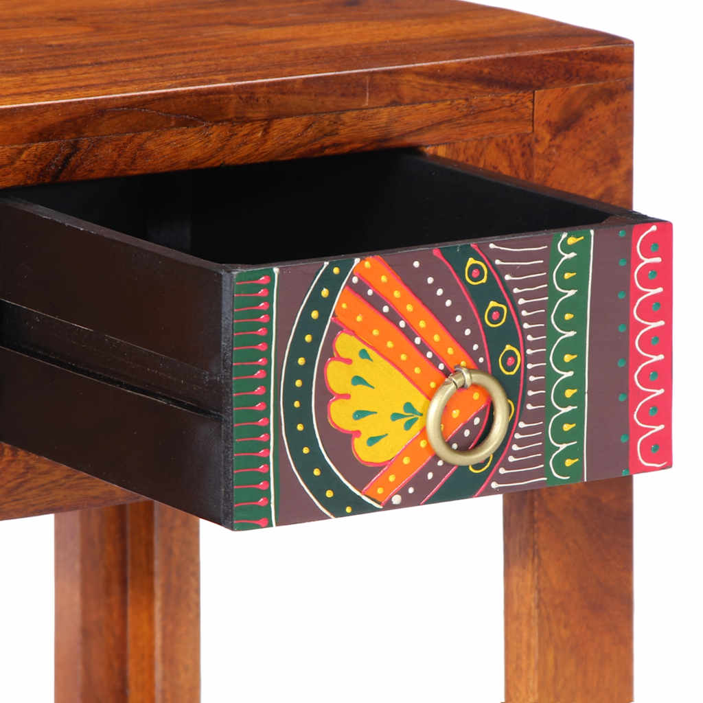 Tables de chevet 2 pcs 40x40x36 cm bois d'acacia massif - XIOS