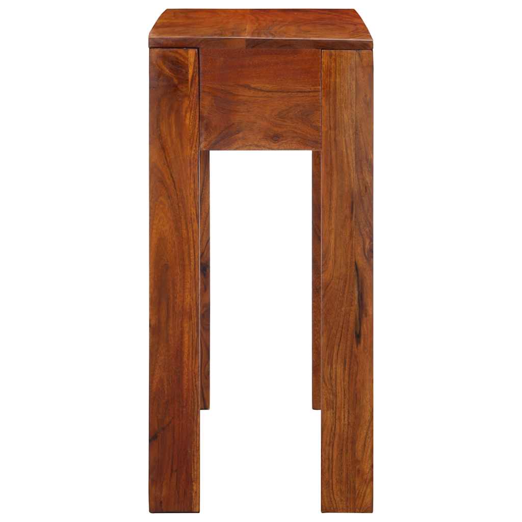 Table console 80x35x75 cm bois massif d'acacia - XIOS