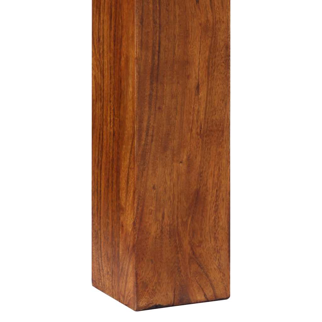 Table console 80x35x75 cm bois massif d'acacia - XIOS
