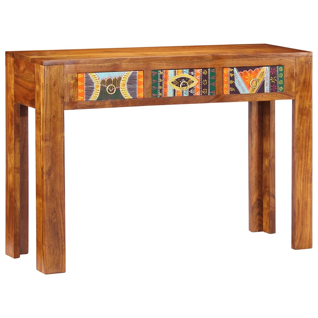 Table console 110x35x75 cm bois massif d'acacia - XIOS