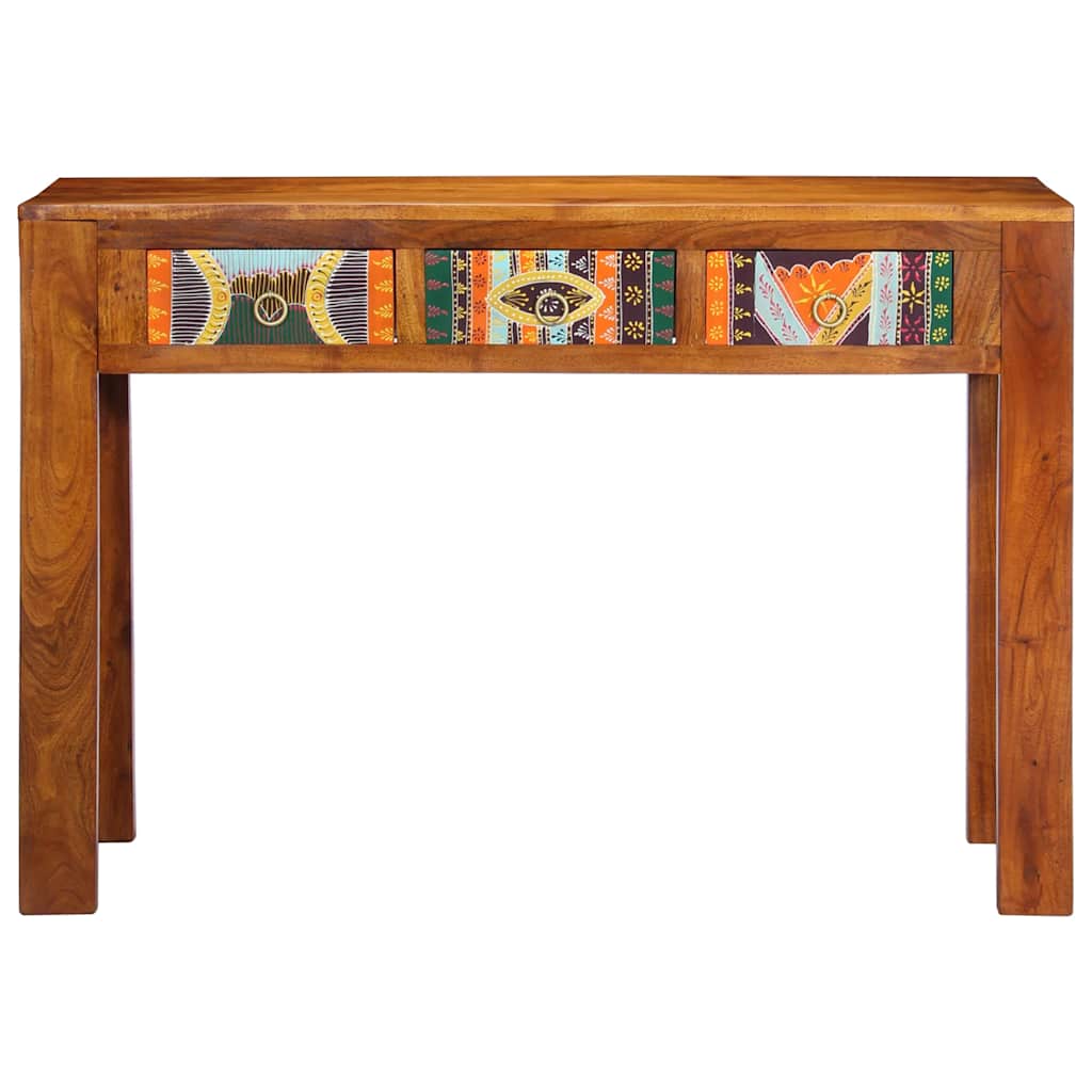 Table console 110x35x75 cm bois massif d'acacia - XIOS