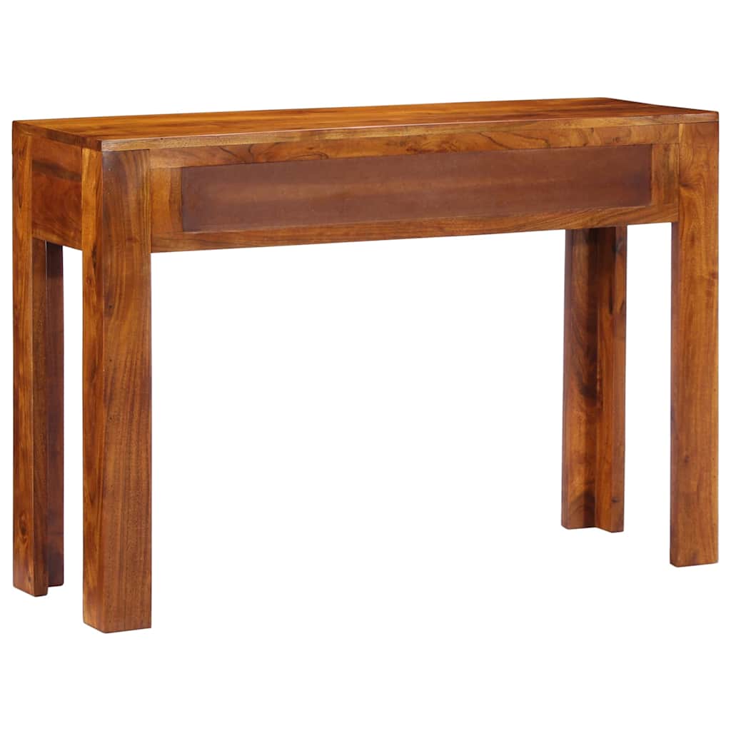Table console 110x35x75 cm bois massif d'acacia - XIOS
