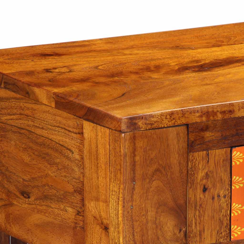 Table console 110x35x75 cm bois massif d'acacia - XIOS