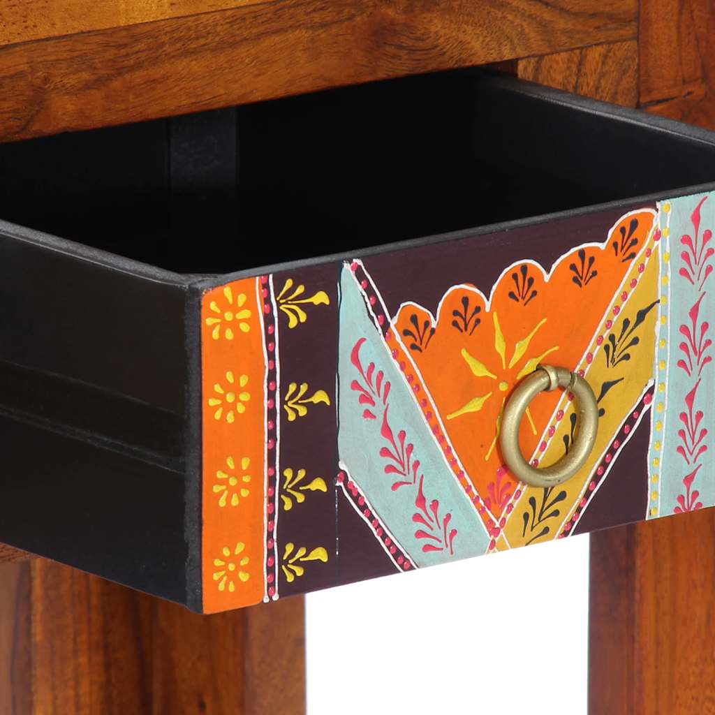 Table console 110x35x75 cm bois massif d'acacia - XIOS