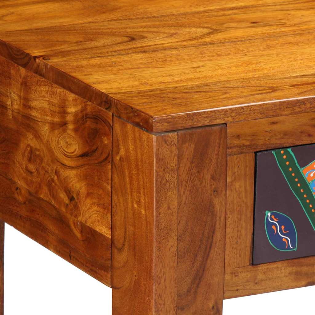 Bureau d'écriture avec tiroir Marron 110 x 50 x 73 cm