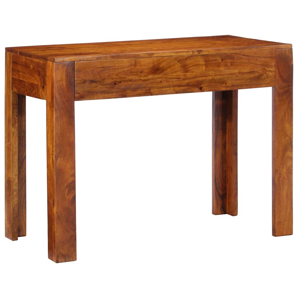 Bureau avec tiroir Marron 100 x 50 x 75 cm Bois d'acacia massif - XIOS