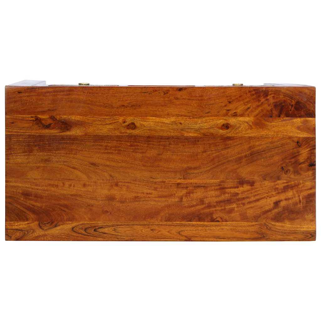 Bureau avec tiroir Marron 100 x 50 x 75 cm Bois d'acacia massif - XIOS