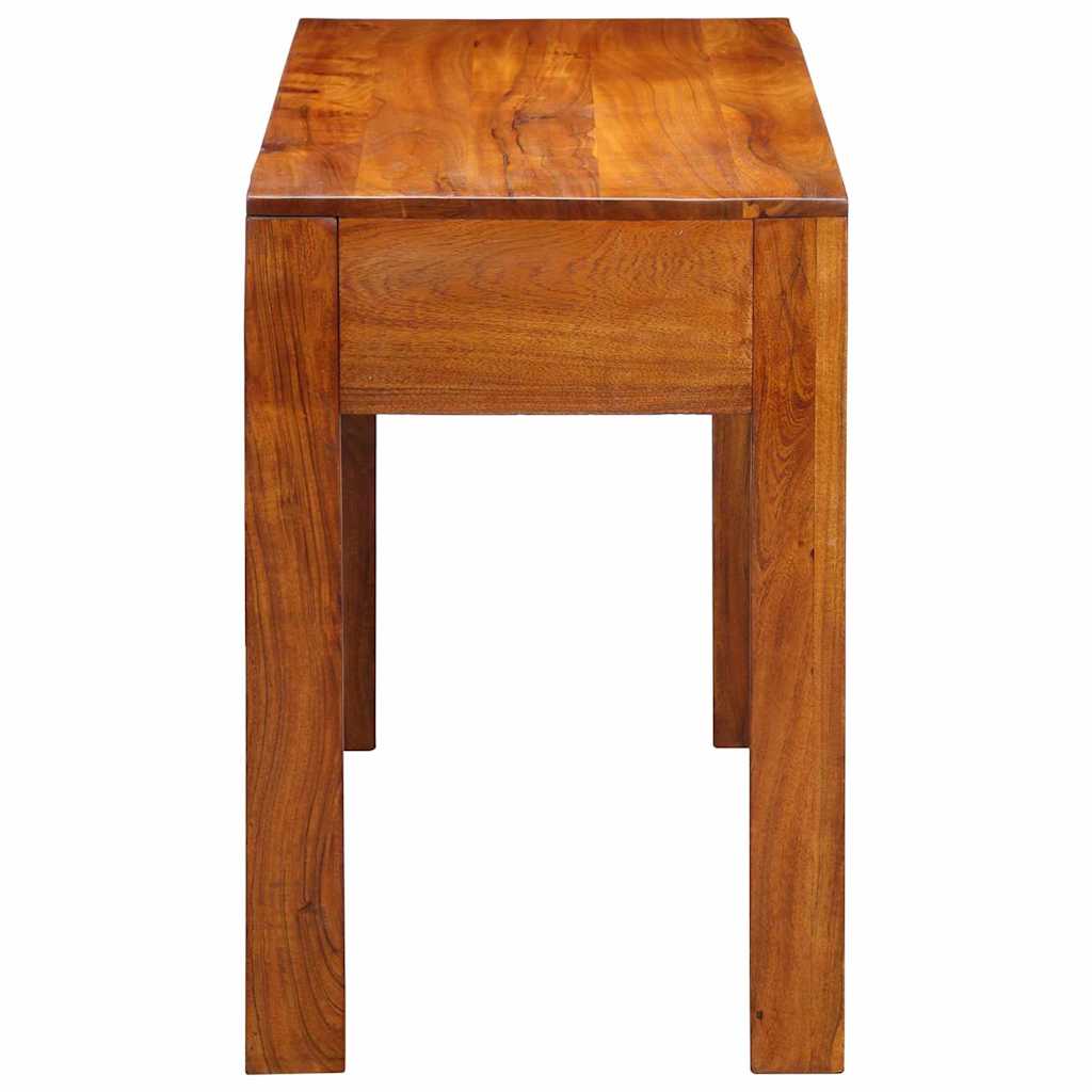 Bureau avec tiroir Marron 100 x 50 x 75 cm Bois d'acacia massif - XIOS