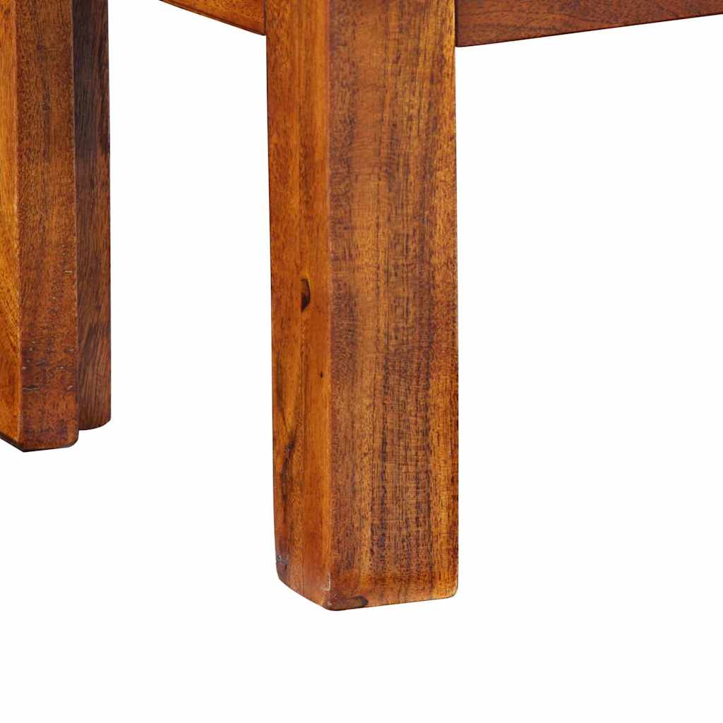 Table d'appoint Marron 40 x 30 x 36 cm Bois d'acacia massif - XIOS