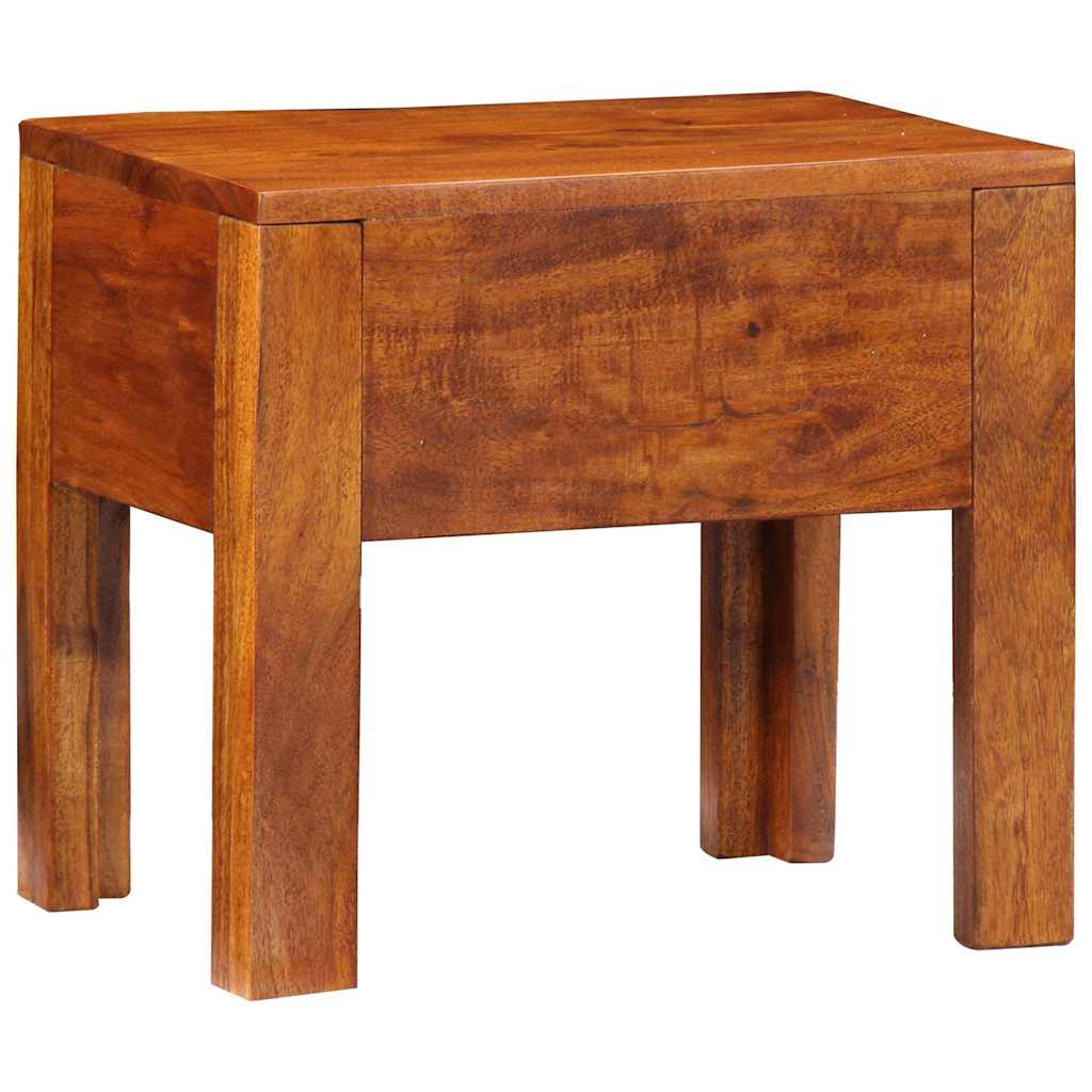 Table d'appoint Marron 40 x 30 x 36 cm Bois d'acacia massif - XIOS