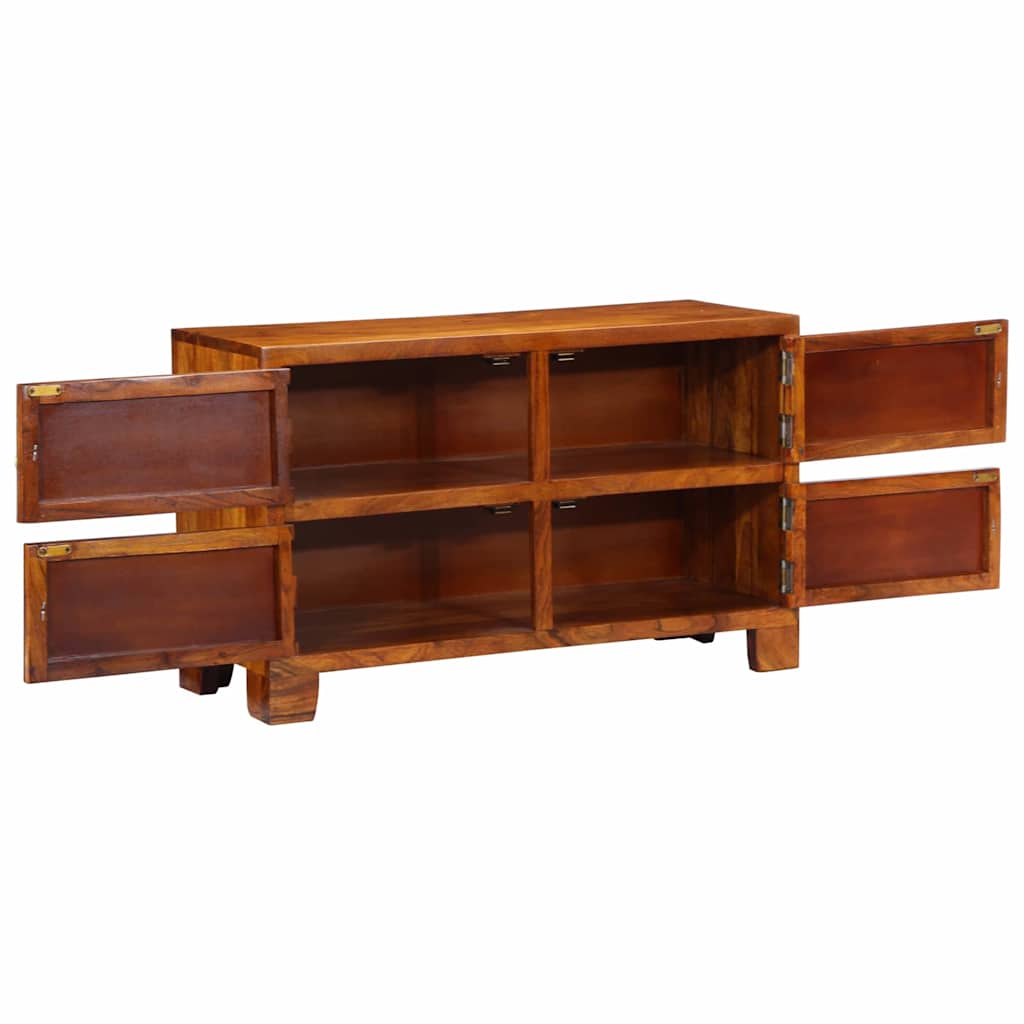 Cabinet à chaussures 90 x 35 x 55 cm Bois d'Acacia Massif