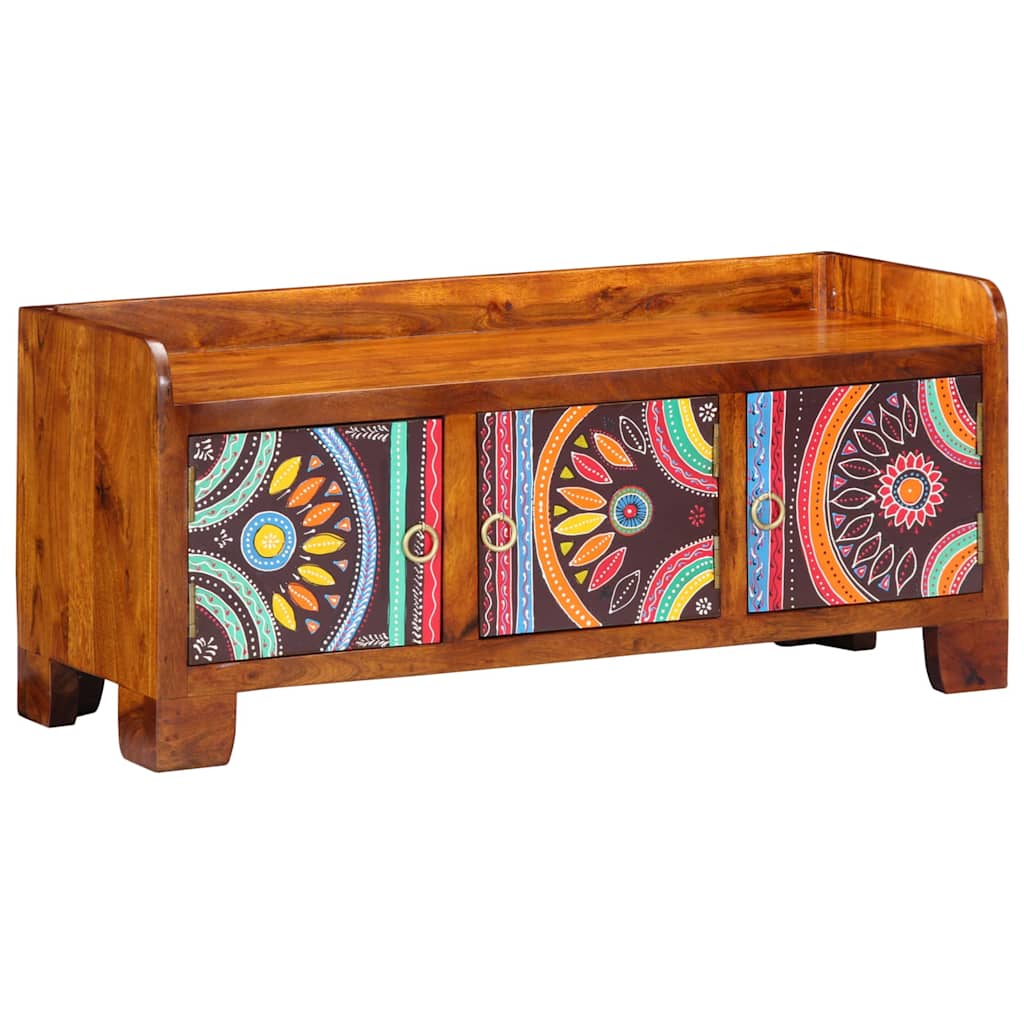 Cabinet à chaussures avec stockage Multicolore 90 x 35 x 40 cm