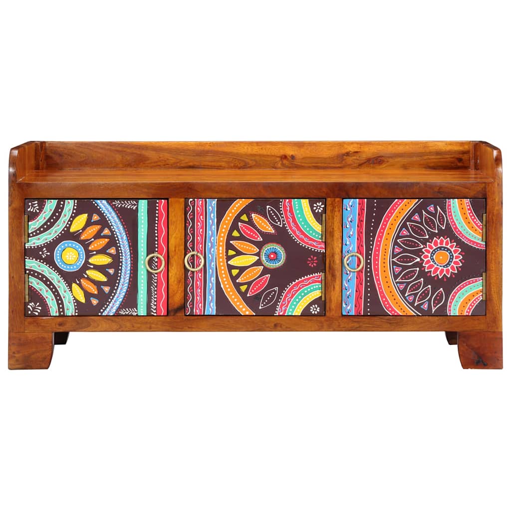 Cabinet à chaussures avec stockage Multicolore 90 x 35 x 40 cm