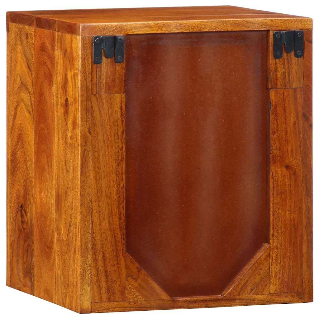 Cabinet de chevet Marron 35 x 30 x 40 cm Bois d'acacia massif - XIOS