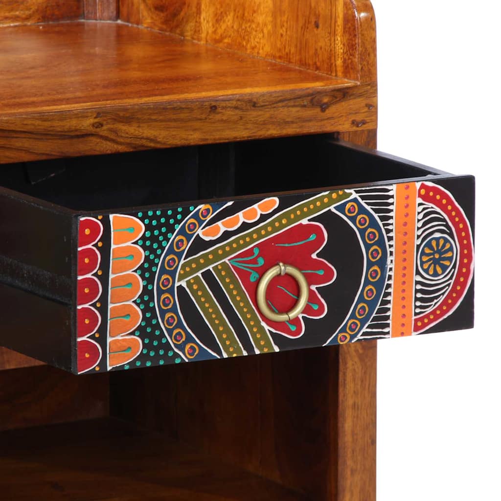 Banc à chaussures avec tiroir Marron miel 100 x 35 x 45 cm - XIOS
