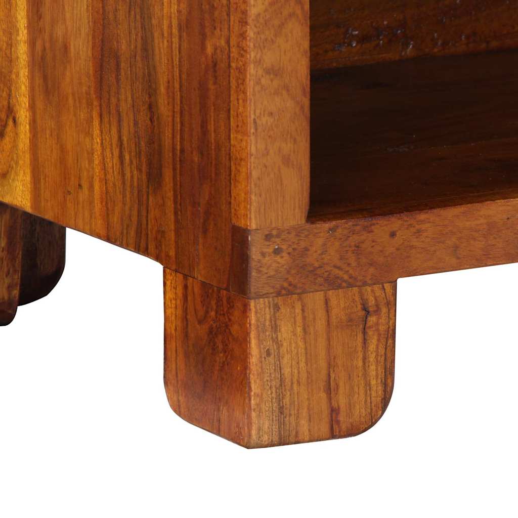 Banc à chaussures avec tiroir Marron miel 100 x 35 x 45 cm - XIOS