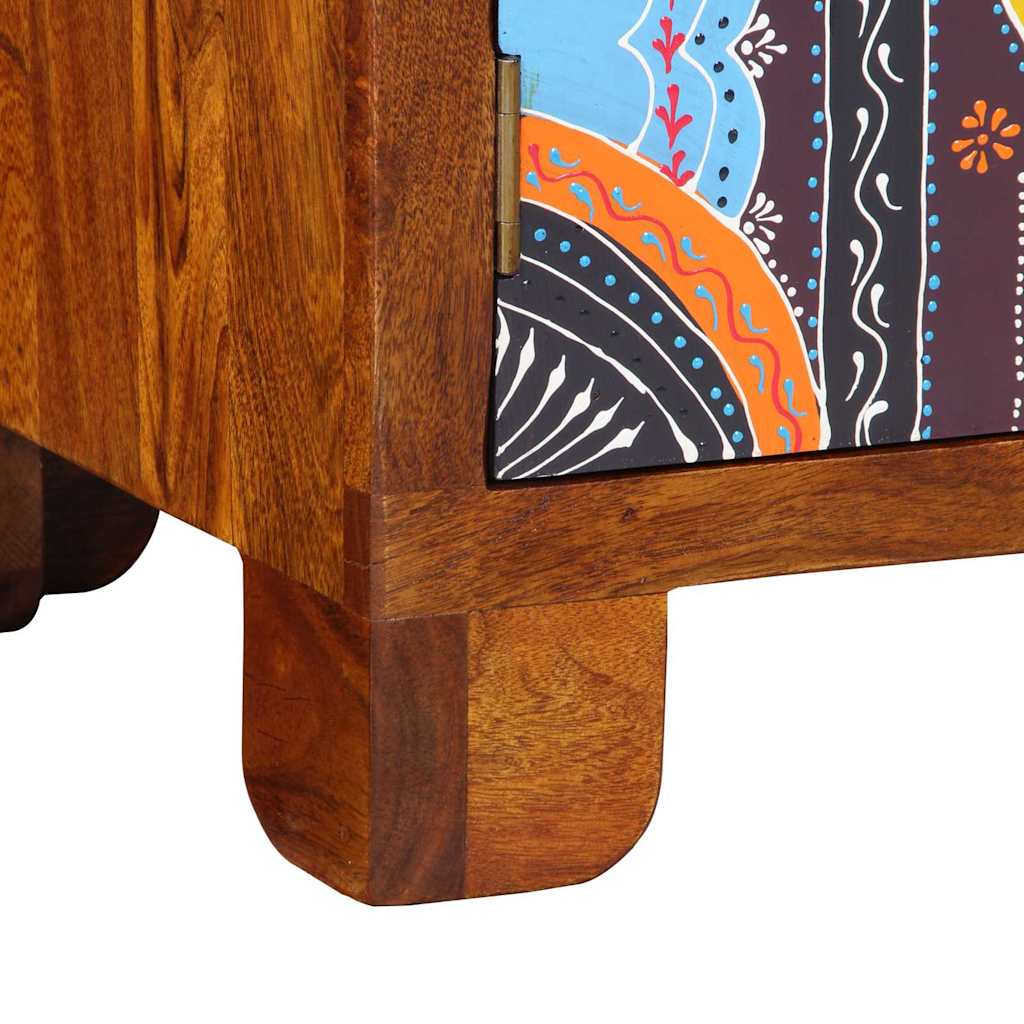 Banc à chaussures avec stockage Marron miel 100 x 35 x 45 cm
