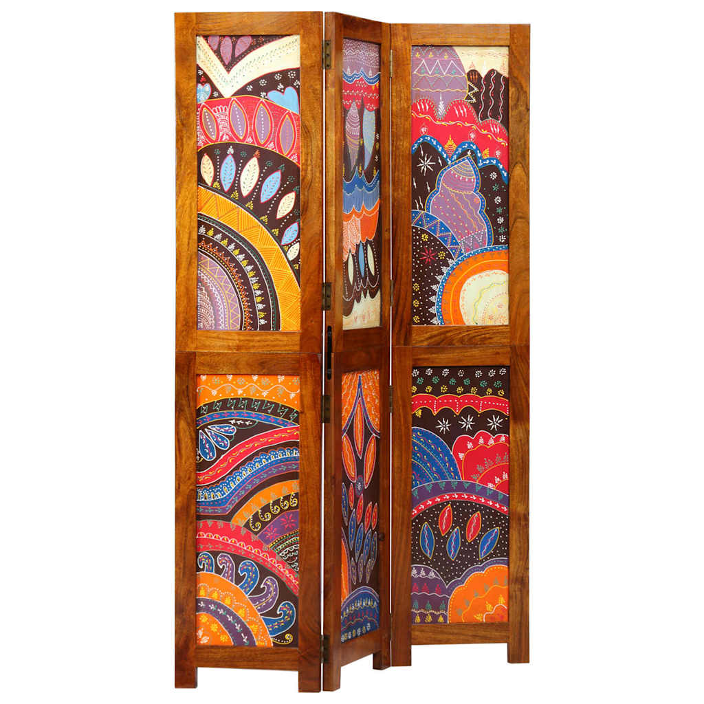 Paravent Marron miel 105 x 1,5 x 160 cm Bois d'Acacia Massif