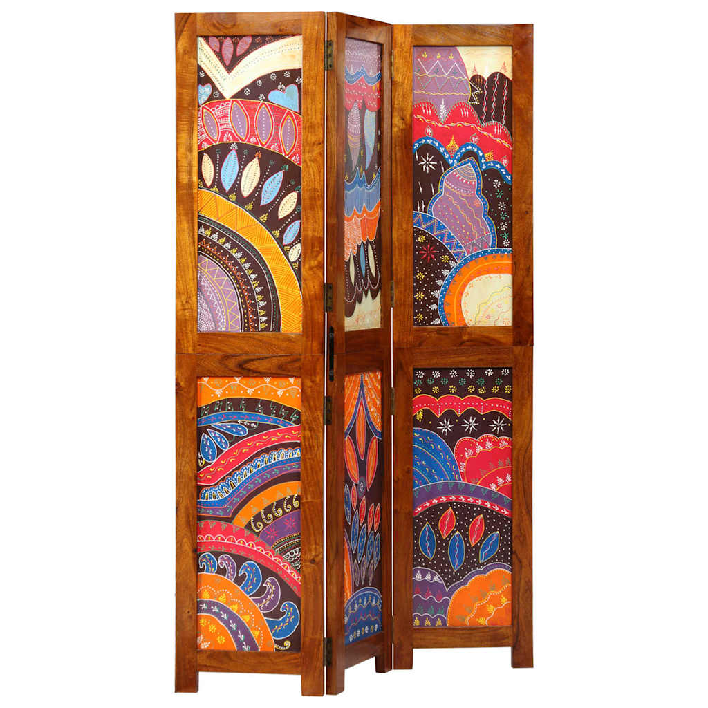 Paravent Marron miel 105 x 1,5 x 160 cm Bois d'Acacia Massif