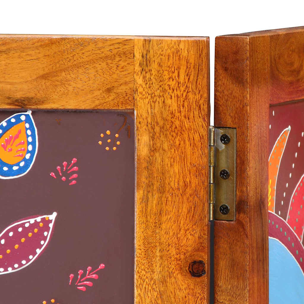 Paravent Marron 105 x 180 cm Bois d'acacia massif - XIOS