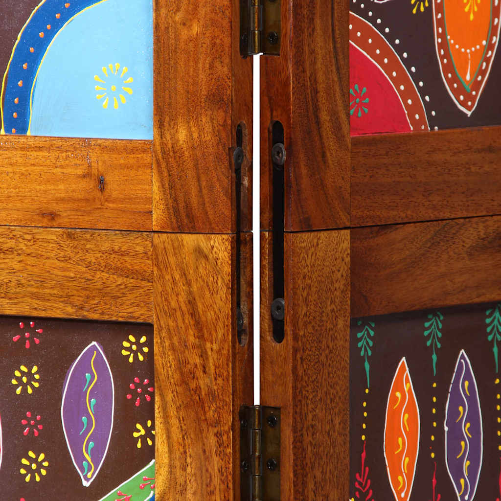 Paravent Marron 105 x 180 cm Bois d'acacia massif - XIOS