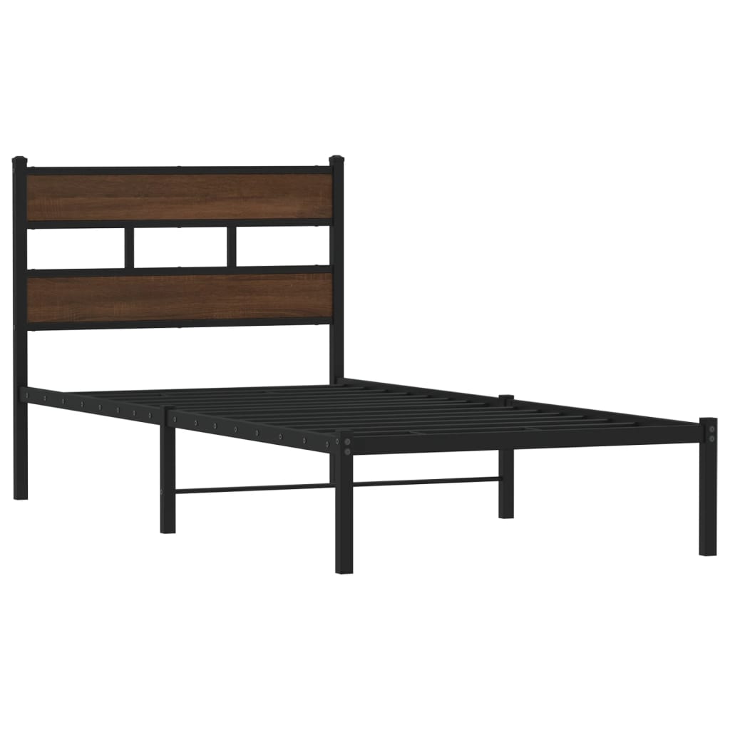 Cadre de lit sans matelas avec tête de lit 80x200 cm - XIOS