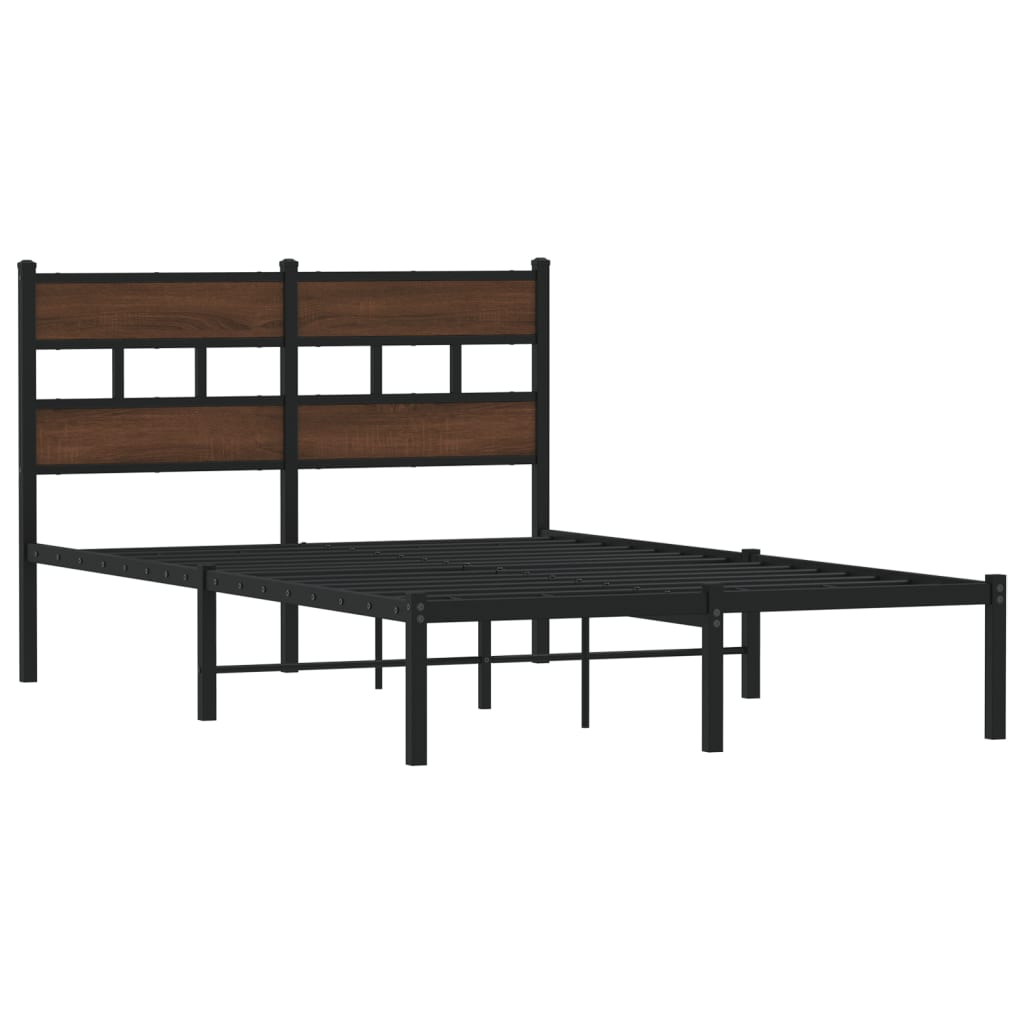 Cadre de lit sans matelas avec tête de lit 120x190 cm - XIOS