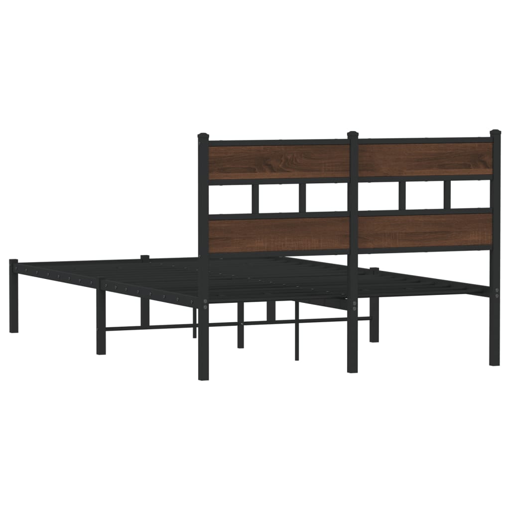 Cadre de lit sans matelas avec tête de lit 120x190 cm - XIOS