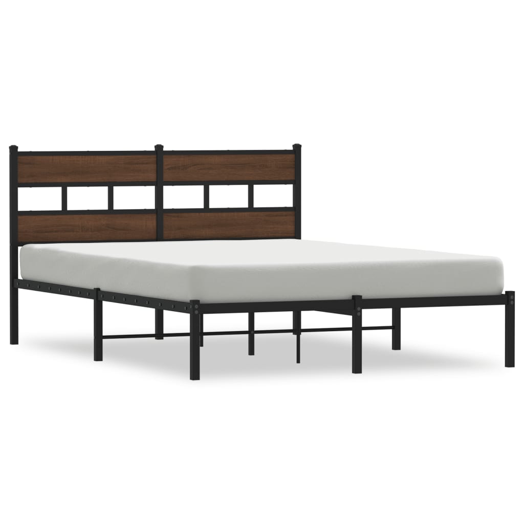 Cadre de lit sans matelas avec tête de lit 137x190 cm - XIOS