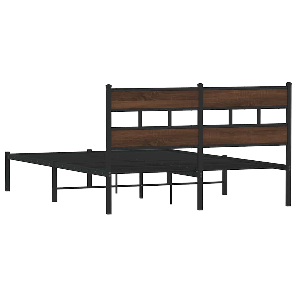 Cadre de lit sans matelas avec tête de lit 150x200 cm - XIOS