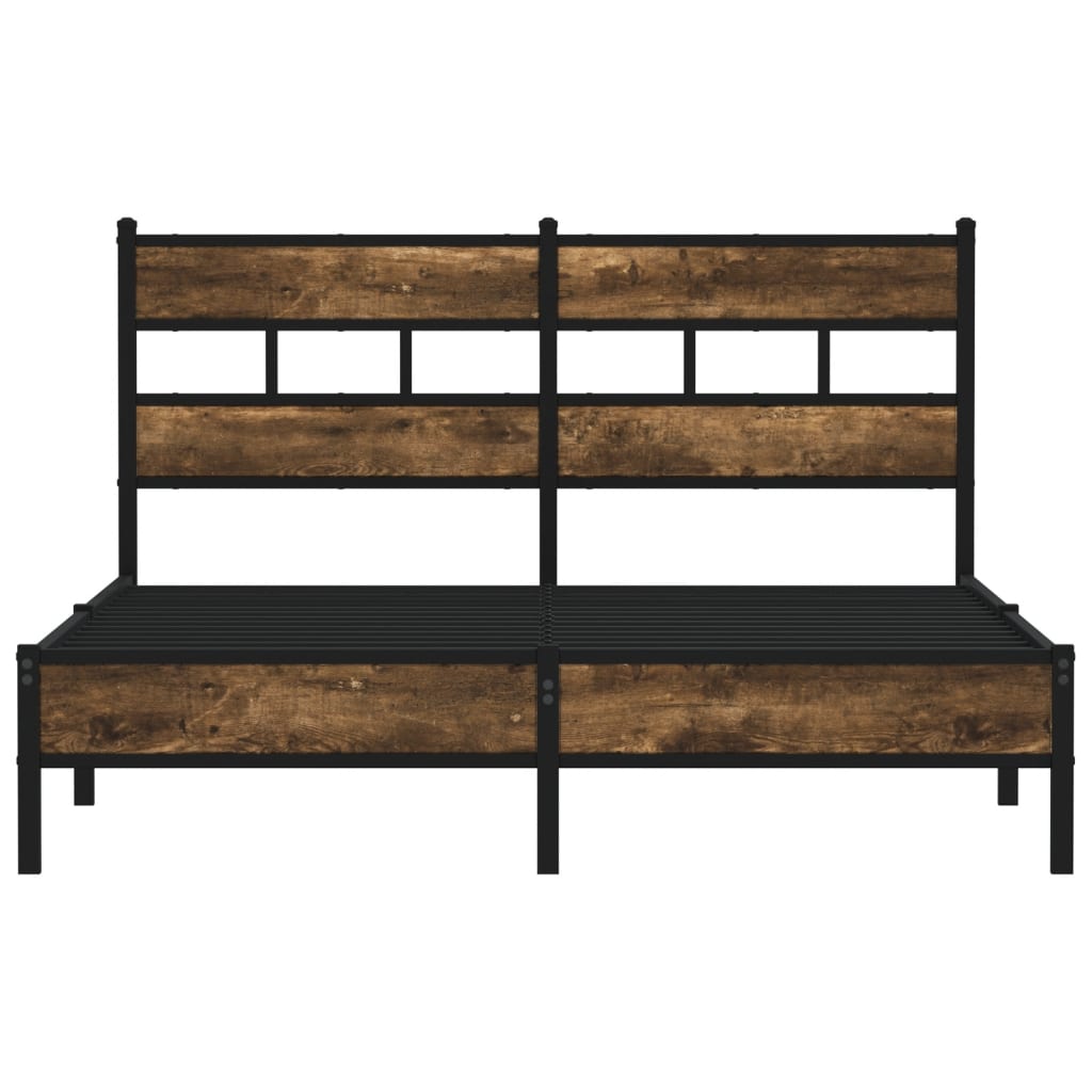 Cadre de lit sans matelas avec tête de lit 140x190 cm - XIOS