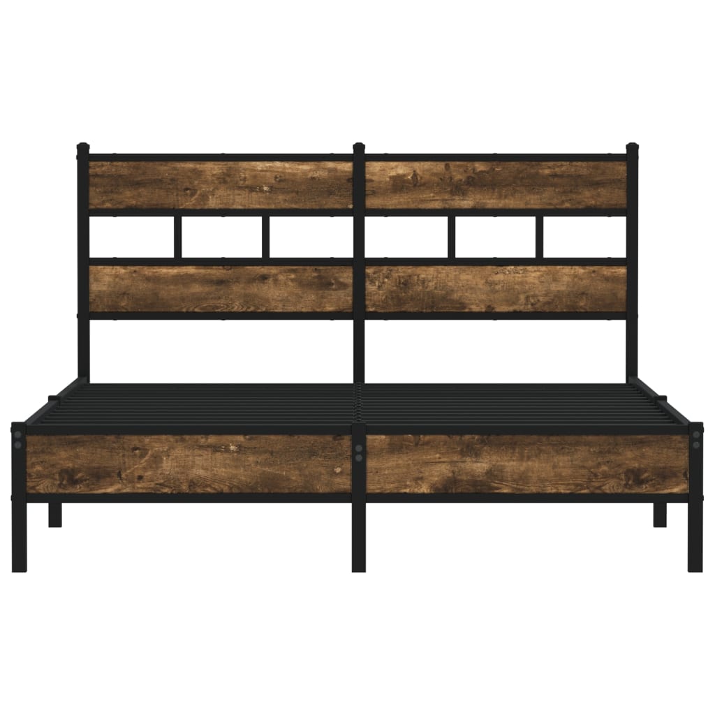 Cadre de lit sans matelas avec tête de lit 140x200 cm - XIOS