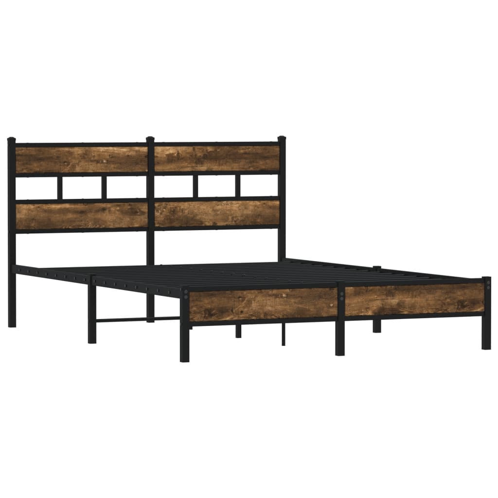 Cadre de lit sans matelas avec tête de lit 150x200 cm - XIOS