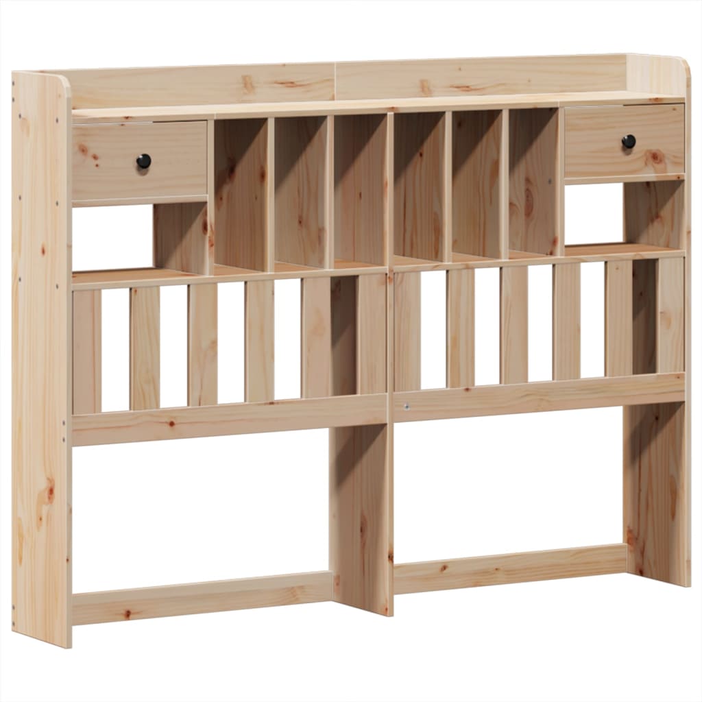 Cadre de lit sans matelas 140x200 cm bois massif de pin - XIOS