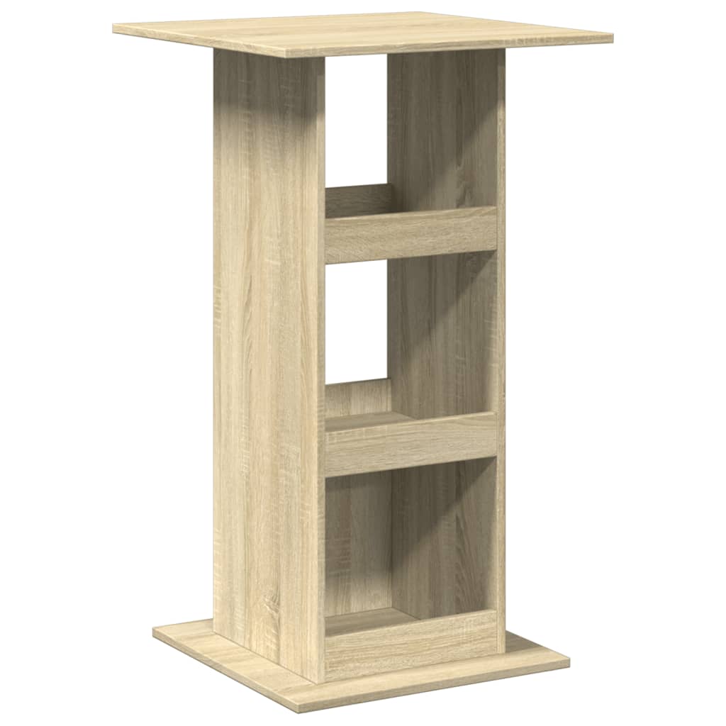 Table de bar avec rangement chêne sonoma bois d'ingénierie - XIOS
