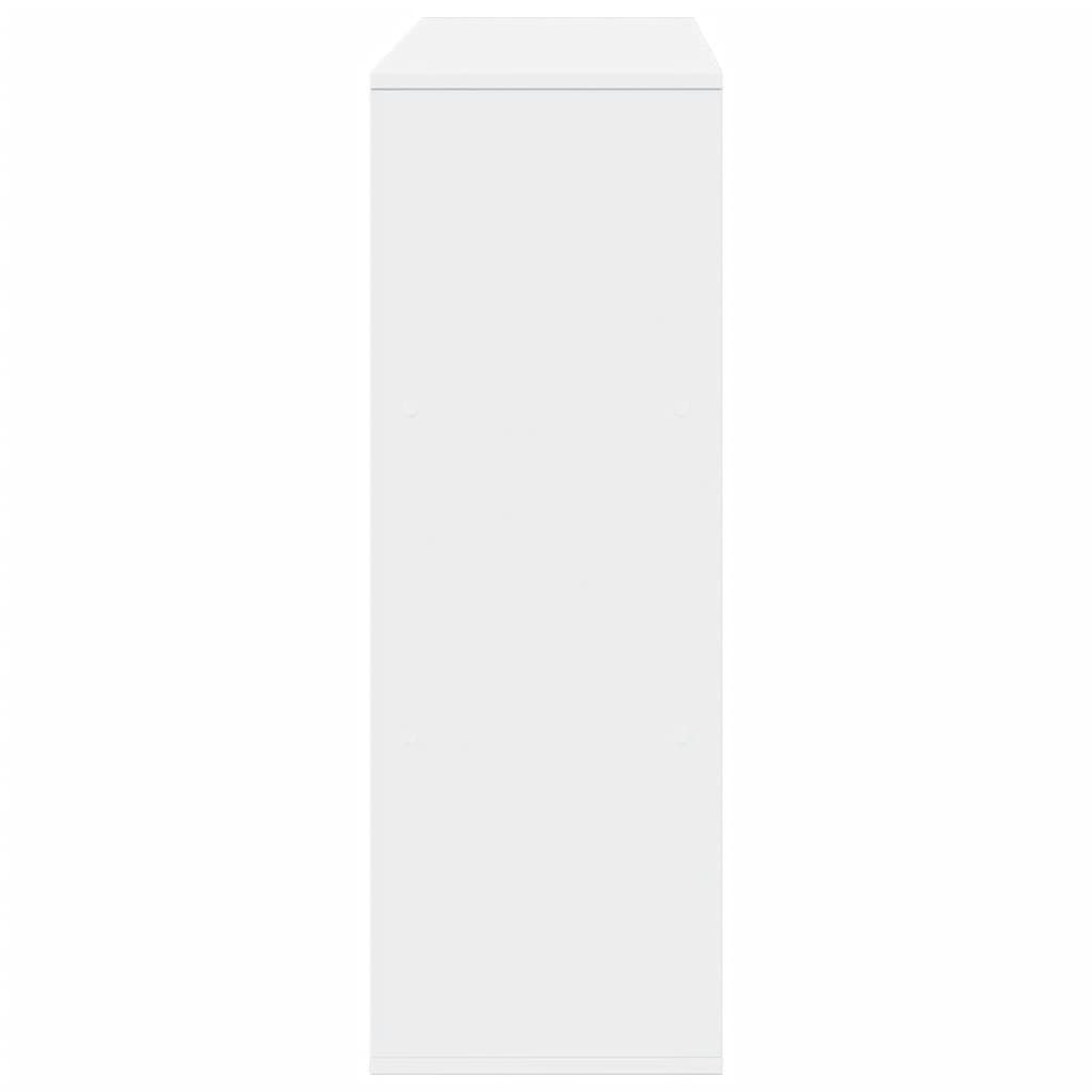 Bibliothèque/Séparateur de pièce blanc 100x33x94,5 cm - XIOS
