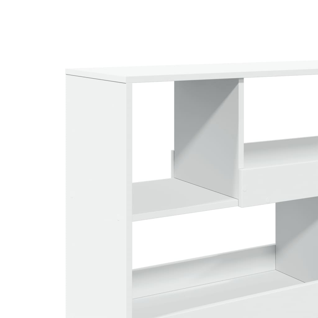 Bibliothèque/Séparateur de pièce blanc 100x33x94,5 cm - XIOS