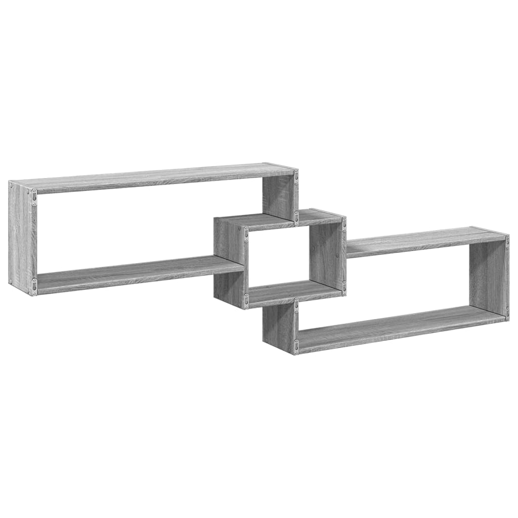 Armoire murale 158x18x53 cm sonoma gris bois d'ingénierie - XIOS