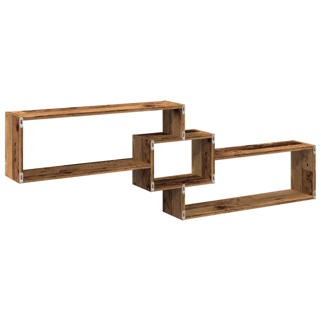 Armoire murale 158x18x53 cm vieux bois bois d'ingénierie - XIOS