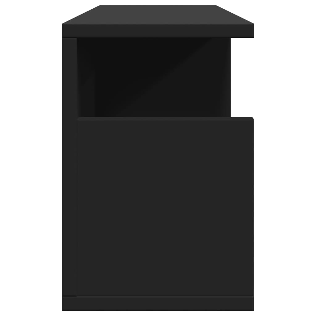 Armoire murale 60x20x30 cm noir bois d'ingénierie - XIOS