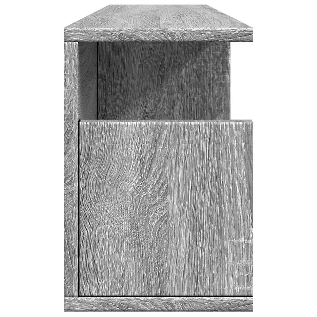 Armoire murale 80x20x30 cm sonoma gris bois d'ingénierie - XIOS