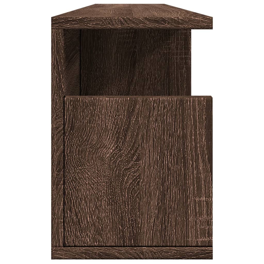 Armoire murale 100x20x30 cm chêne marron bois d'ingénierie - XIOS