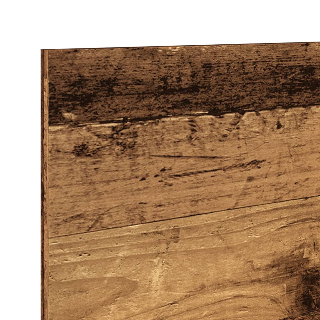 Armoire murale 100x16,5x30 cm vieux bois bois d'ingénierie - XIOS