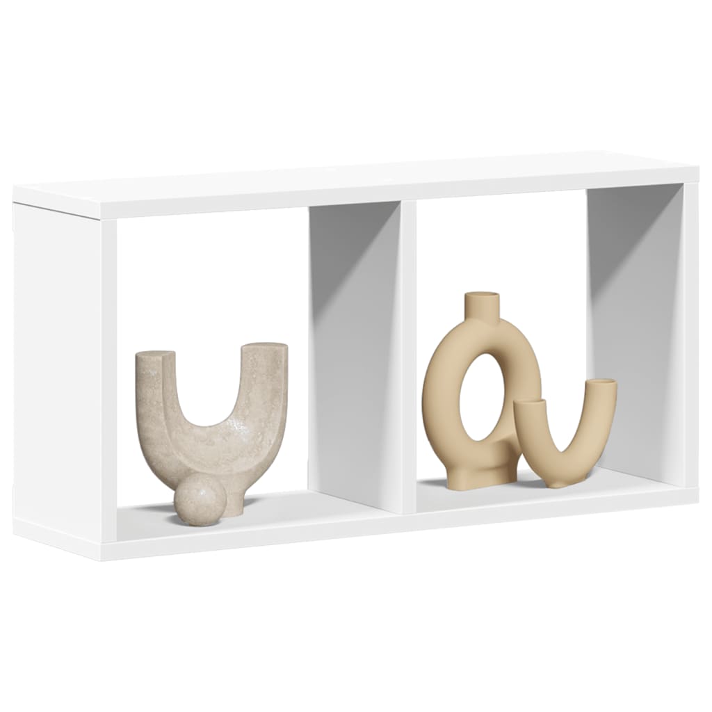 Armoire murale 60x16x30 cm blanc bois d'ingénierie - XIOS