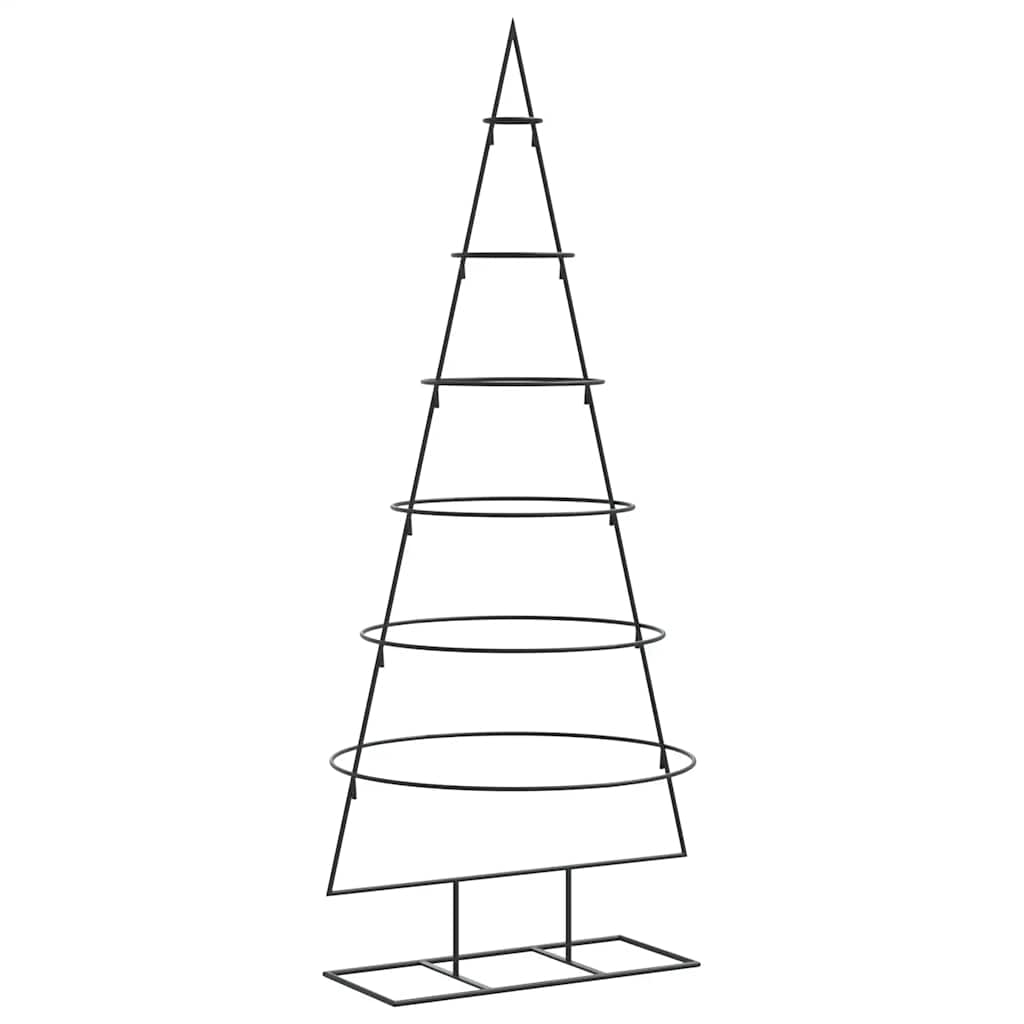 Arbre de Noël en métal pour décoration noir 150 cm - XIOS
