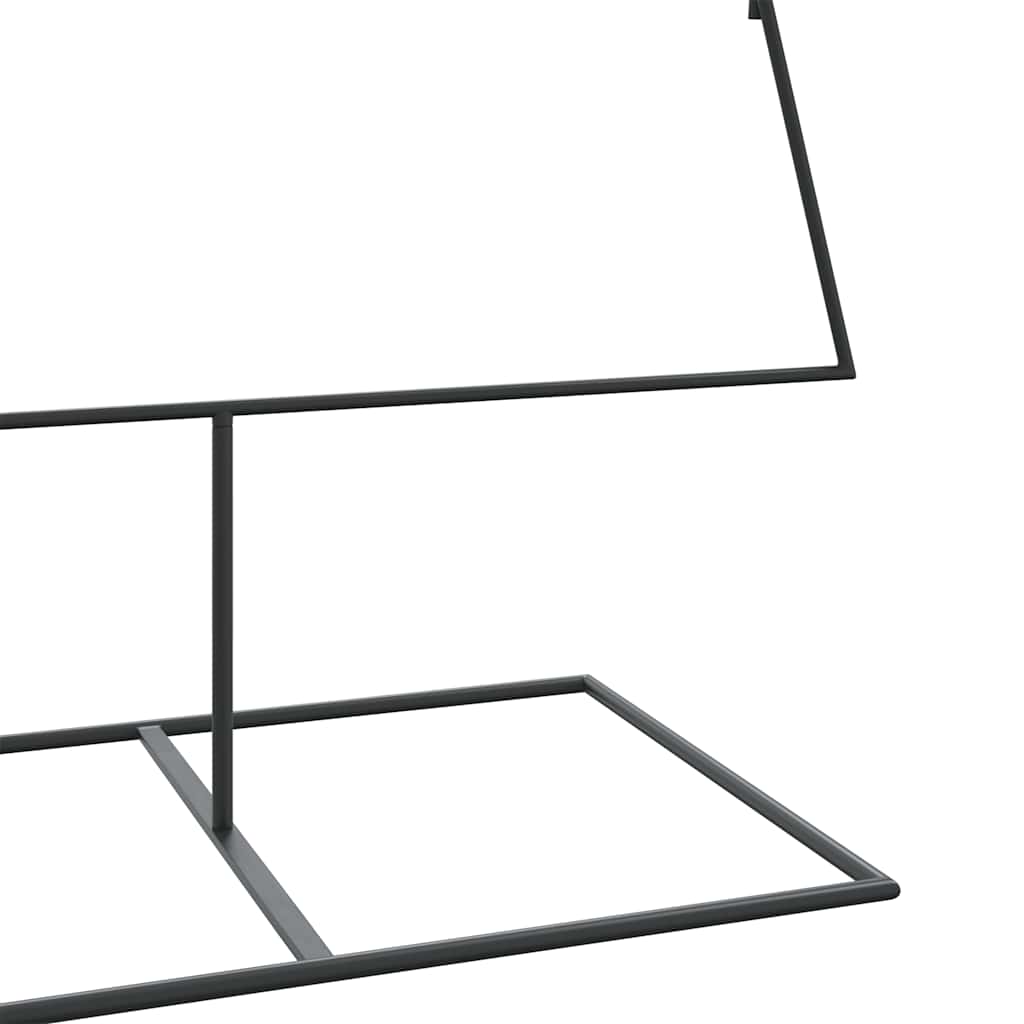 Arbre de Noël en métal pour décoration noir 210 cm - XIOS