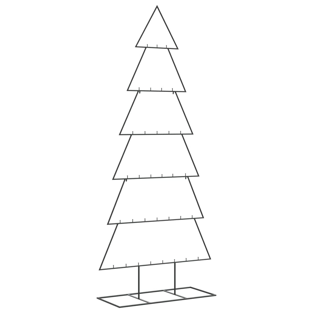 Arbre de Noël en métal pour décoration noir 180 cm - XIOS