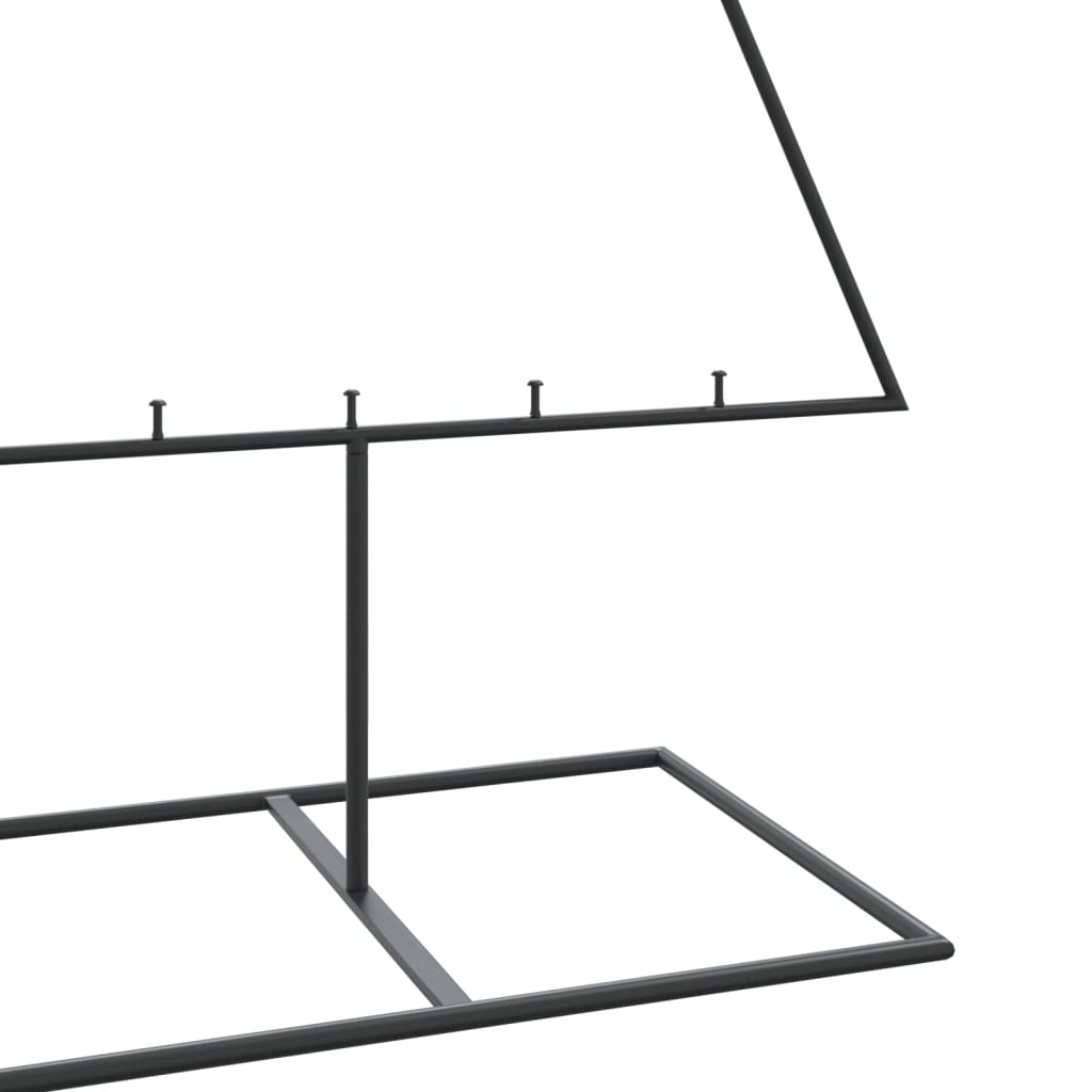 Arbre de Noël en métal pour décoration noir 180 cm - XIOS